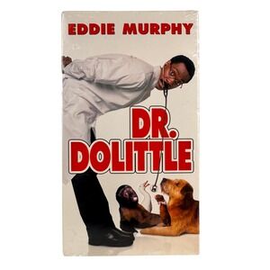Dr Dolittle VHS 1998 Eddie Murphy Factory Sealed New 20th Century Fox Comedy